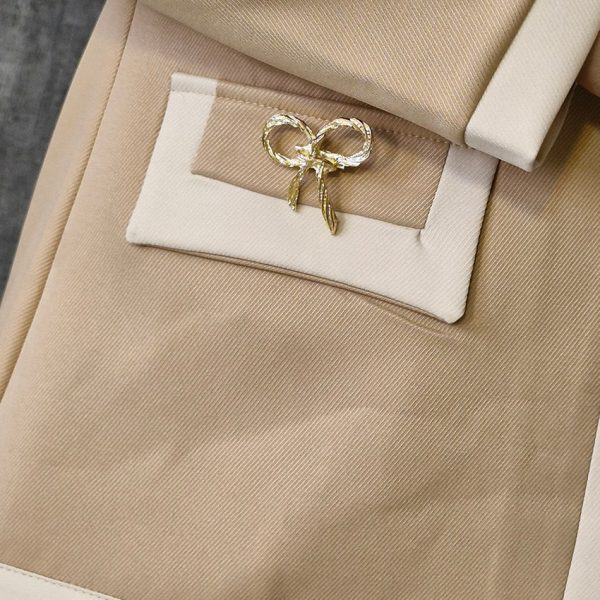 ست کت شلوار جیب پاپیون مازراتی