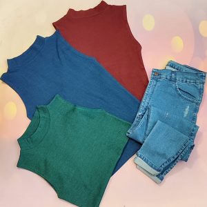 تاپ حلقه ای فانریپ رنگی