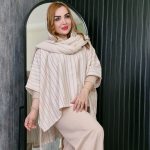 مانتو پانچ لینن نچرال