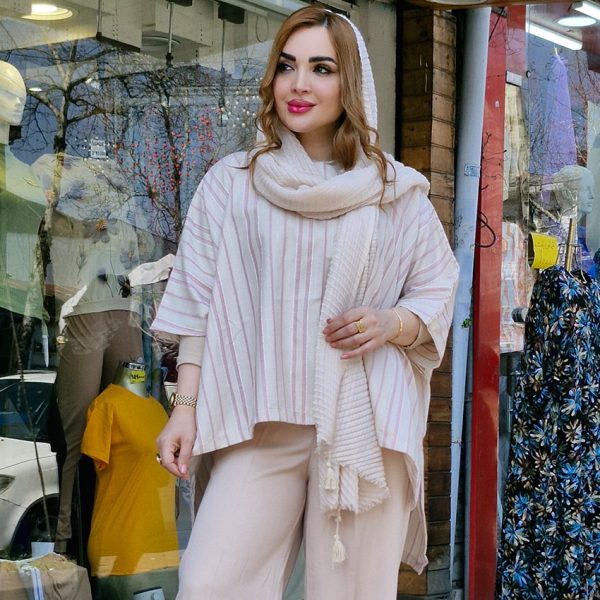 مانتو پانچ لینن نچرال - مانتو پاتریس رشت