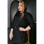 تونیک یقه پرچی بیسکوییتی