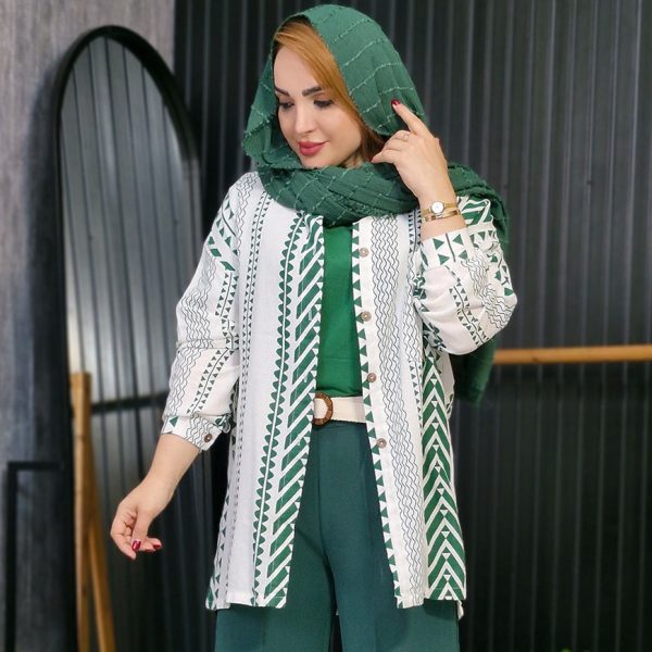 شومیز کنفی چاپی