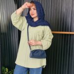 مانتو جلوبسته لینن دو جیب - مانتو پاتریس رشت