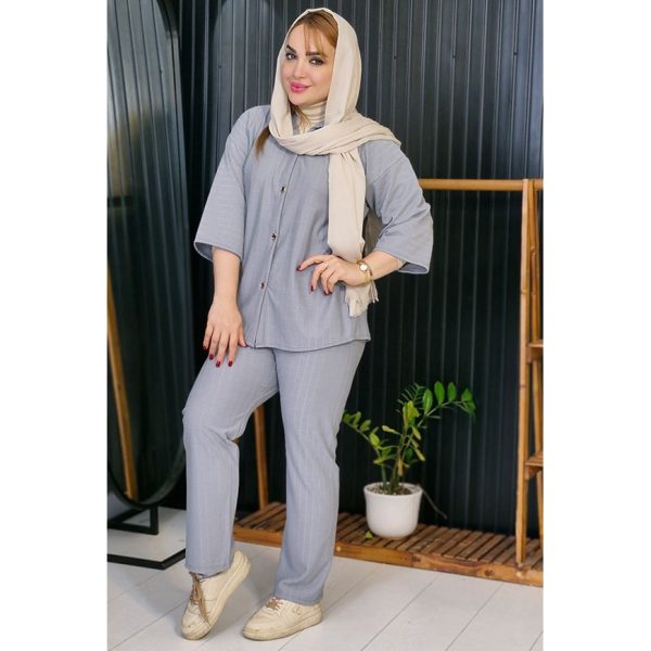 تونیک مراکشی جلو دکمه - مانتو پاتریس رشت