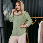 شومیز مانتویی کراش