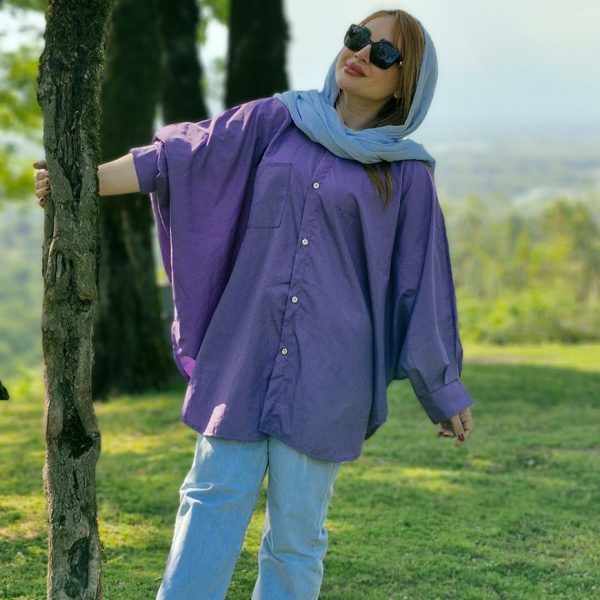 مانتو داکرون پانچ رنگی