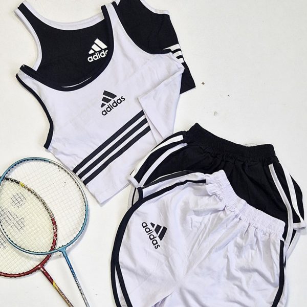 ست کراپ شورتک آدیداس