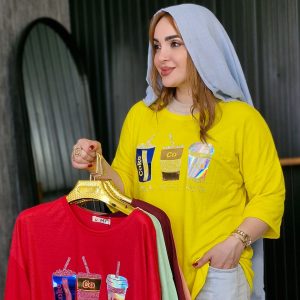 تیشرت نوشابه نگینی