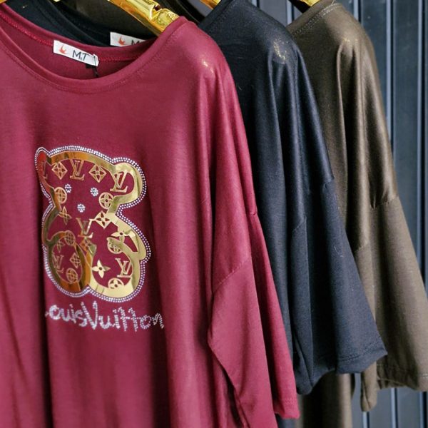 تیشرت لانگ خرس ال وی