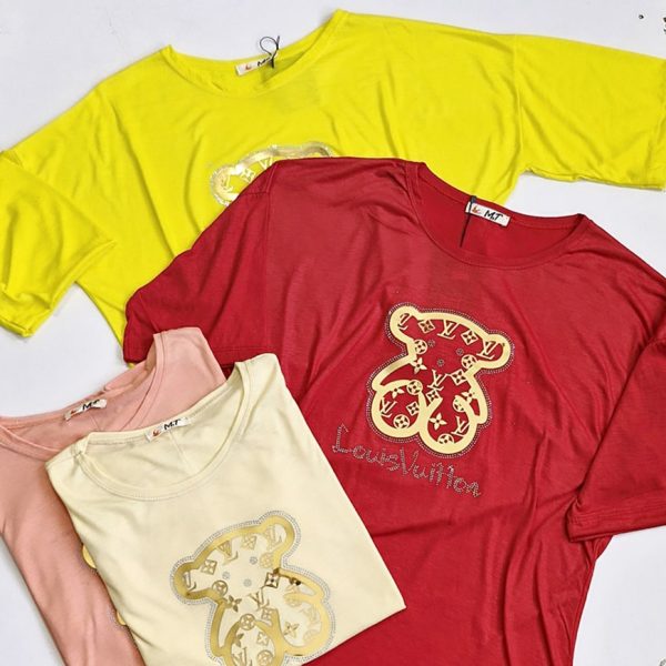 تیشرت لانگ خرس ال وی