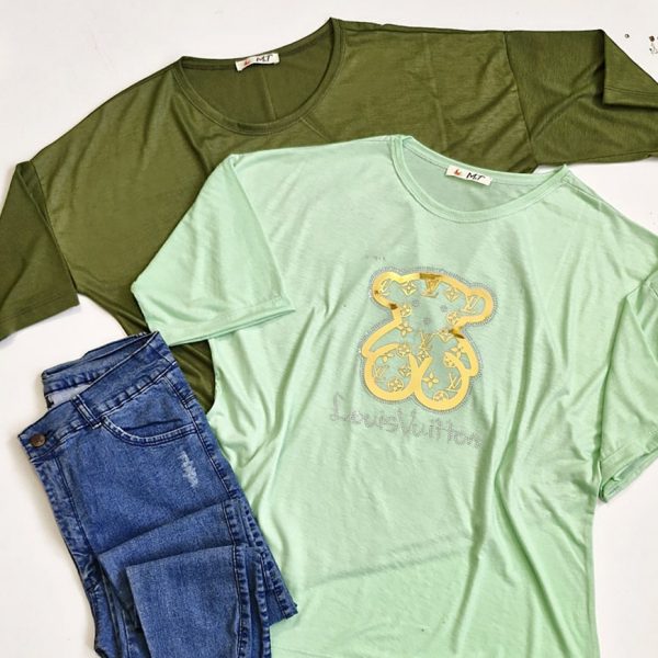 تیشرت لانگ خرس ال وی - مانتو پاتریس رشت