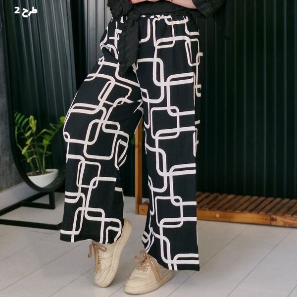 شلوار کراش طرحدار