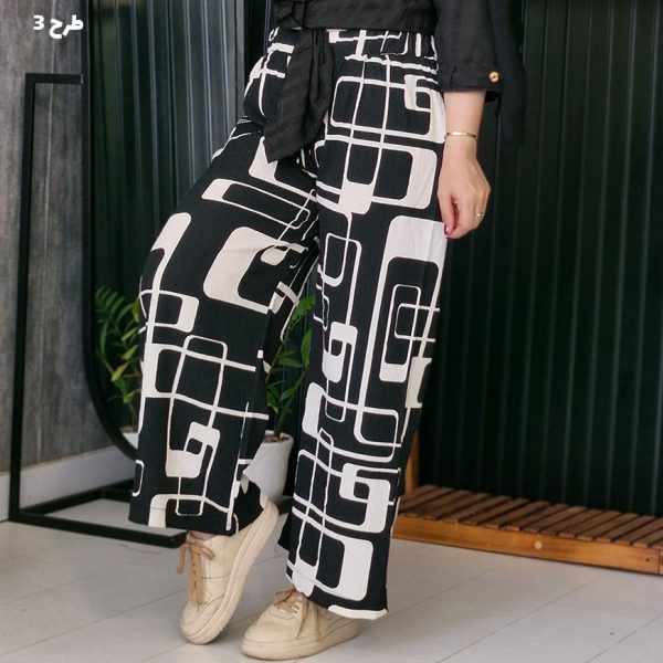 شلوار کراش طرحدار