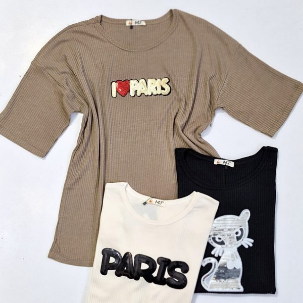 تیشرت فانریپ پولکی - مانتو پاتریس رشت