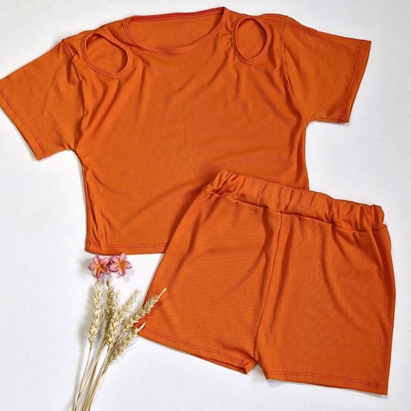 ست تیشرت شورتک رومی فانریپ