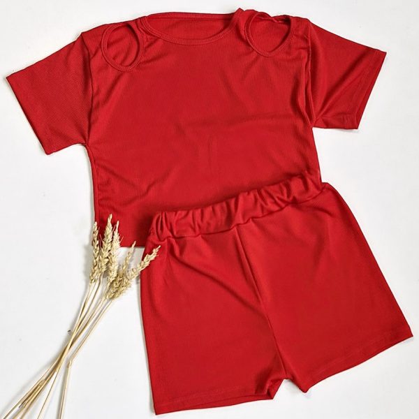 ست تیشرت شورتک رومی فانریپ