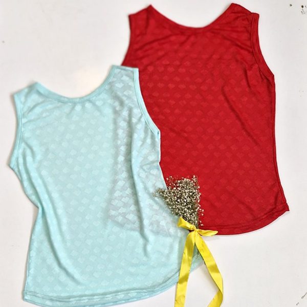 تاپ حلقه ای قلبی