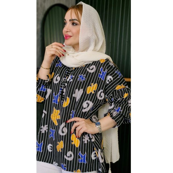 مانتو پلوتی یقه بندی - مانتو پاتریس رشت