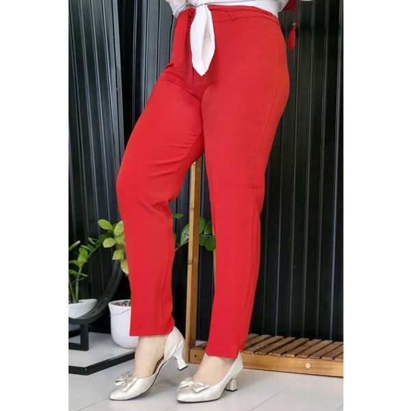 شلوار مازراتی قرمز - مانتو پاتریس رشت