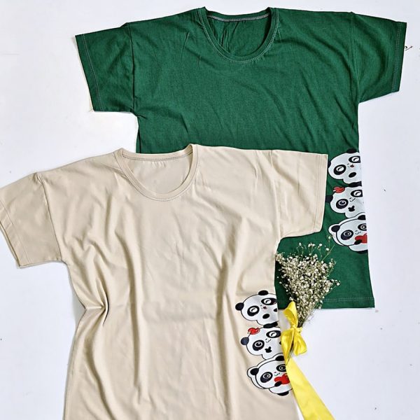 تیشرت چاپ 3 پاندا - مانتو پاتریس رشت