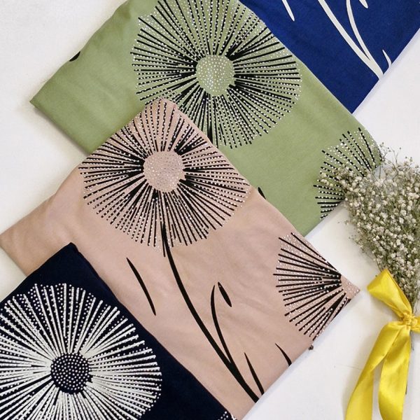 تیشرت ویسکوز قاصدک نگینی