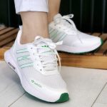 کتونی آدیداس سفید سبز