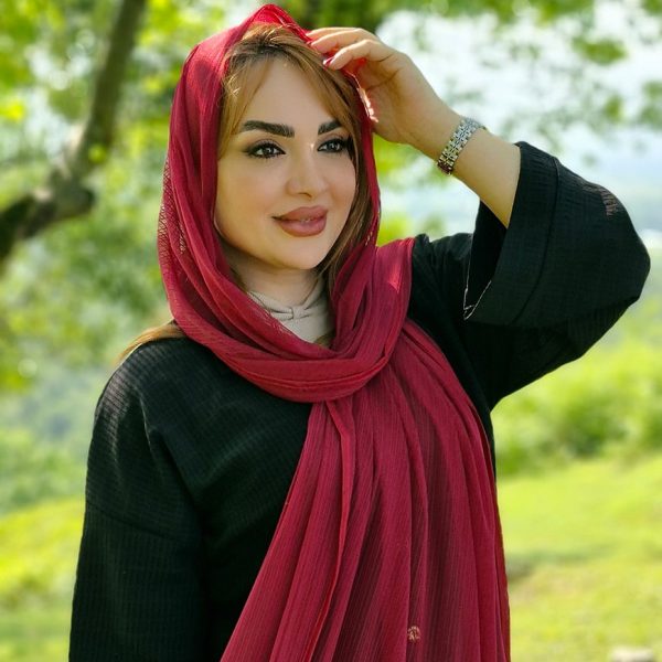 شال توری رنگی