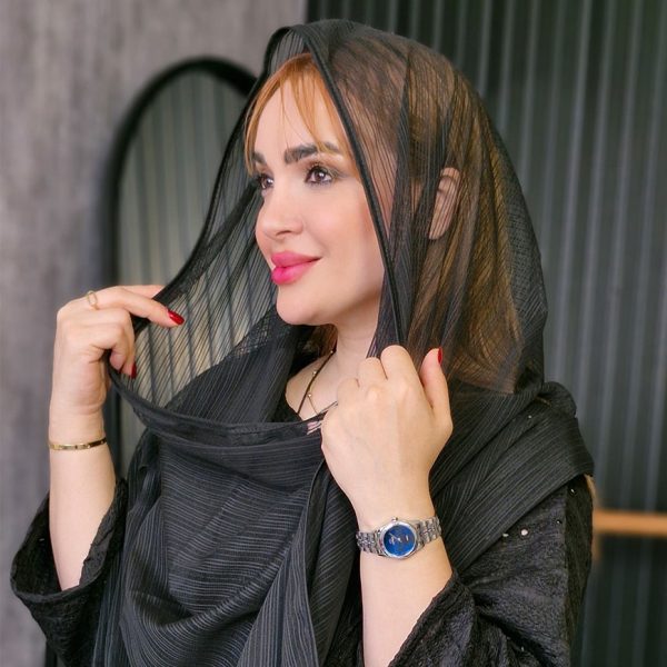 شال توری رنگی