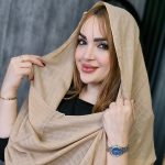 شال نخی خطی