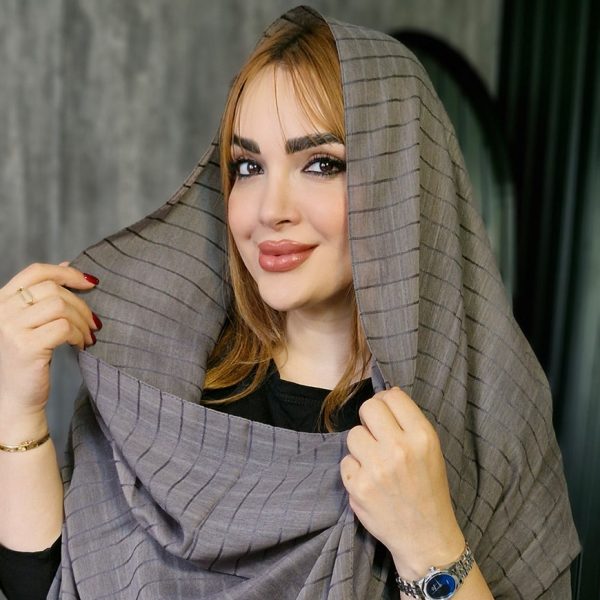 شال نخی خطی