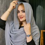 شال نخی خطی