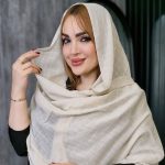 شال نخی خطی