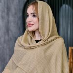 شال نخی خطی