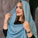 شال نخی خطی