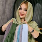 شال نخی خطی