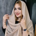 شال نخی خطی