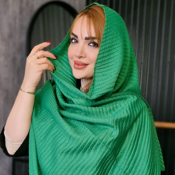 شال پلیسه صدفی - مانتو پاتریس رشت