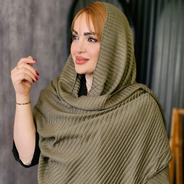 شال پلیسه صدفی - مانتو پاتریس رشت