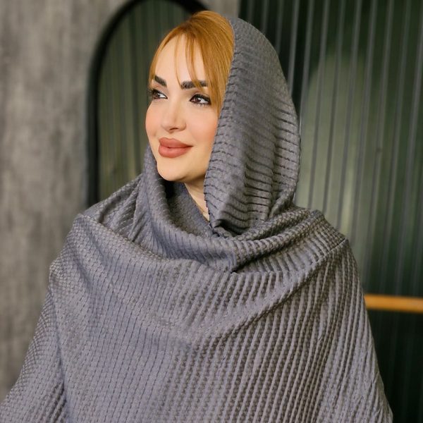 شال پلیسه صدفی 3460094 - Image 10