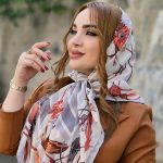 روسری حریر دیور