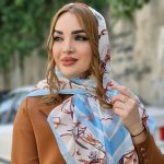 روسری حریر دیور
