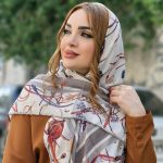 روسری حریر دیور - مانتو پاتریس رشت