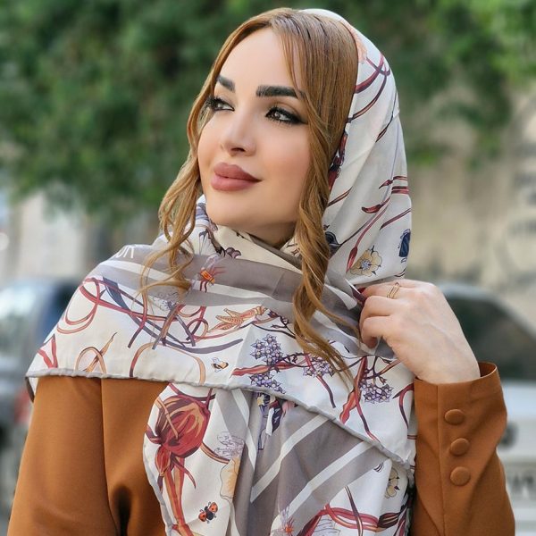 روسری حریر دیور - مانتو پاتریس رشت