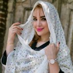 شال نخی گل گلی - مانتو پاتریس رشت