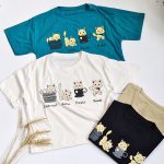 تیشرت کراپ 4 گربه