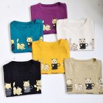 تیشرت کراپ 4 گربه