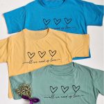 تیشرت چاپ 3 قلب - مانتو پاتریس رشت