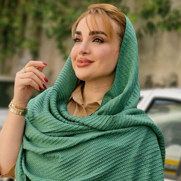 شال پلیسه رو دوخت