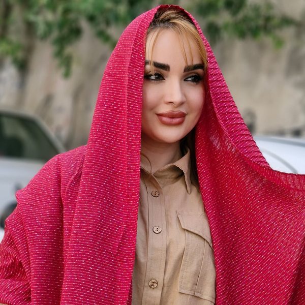 شال پلیسه رو دوخت