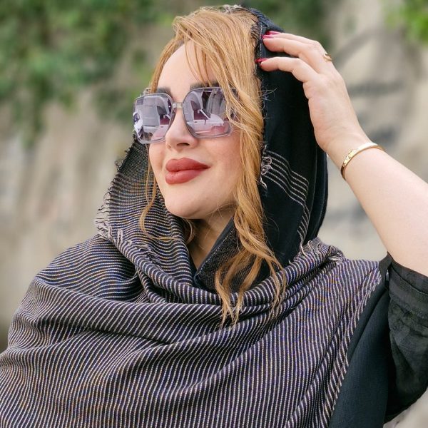 شال نخی دور ریش